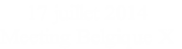 17 juillet 2014
Meeting Belgique X
